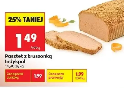 Indykpol Pasztet z kruszonką 1 kg
