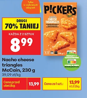 Nacho cheese triangles McCain 230 g