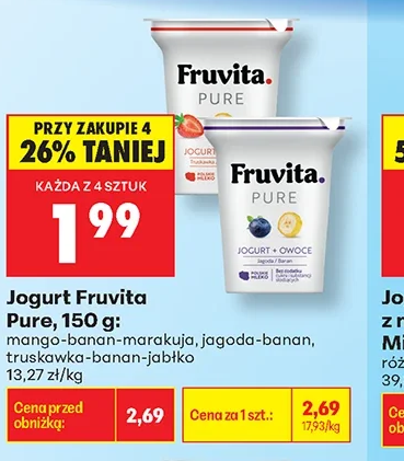 Fruvita Jogurt Pure 150 g
