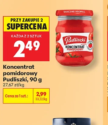 Pudliszki Koncentrat pomidorowy 90 g