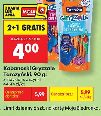 Tarczyński Kabanoski Gryzziale 90 g