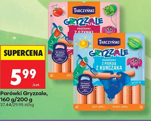 Parówki Gryzzale 160 g