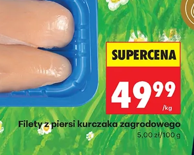 Filety z piersi kurczaka zagrodowego 1 kg