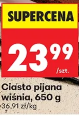 Ciasto pijana wiśnia 650 g