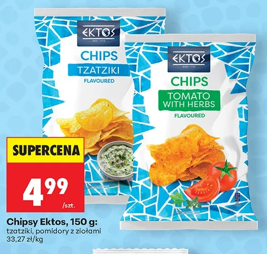 Ektos Chipsy 150 g