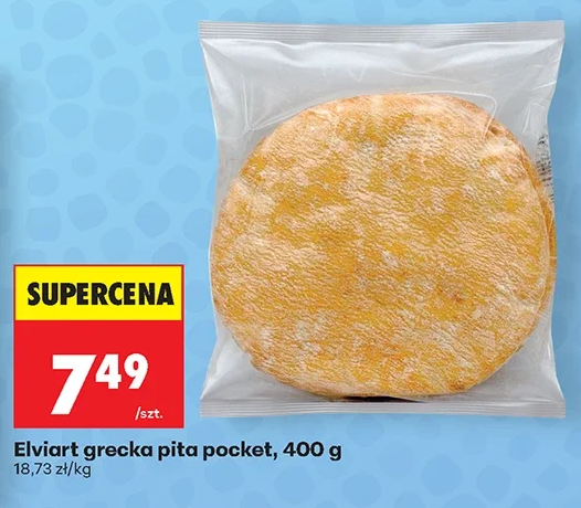 Elviart grecka pita pocket 400 g