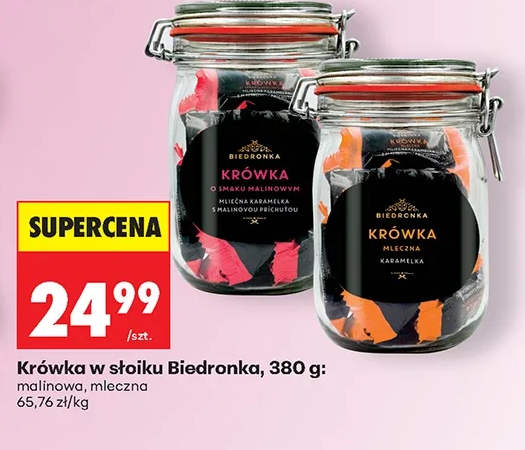 Biedronka Krówka w słoiku 380 g