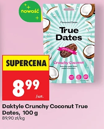 True Dates Daktyle Crunchy Coconut 100 g
