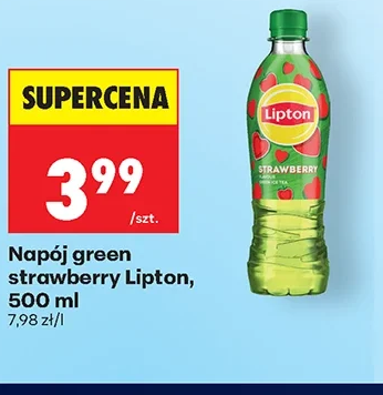 Lipton Napój green strawberry 500 ml