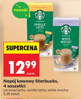 Starbucks Napój kawowy 4 saszetka