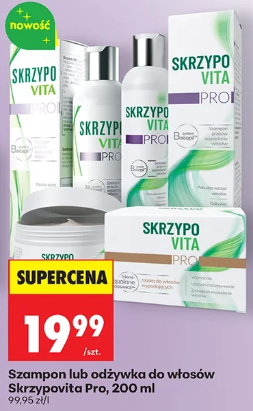 Szampon lub odżywka do włosów Skrzypovita Pro 200 ml