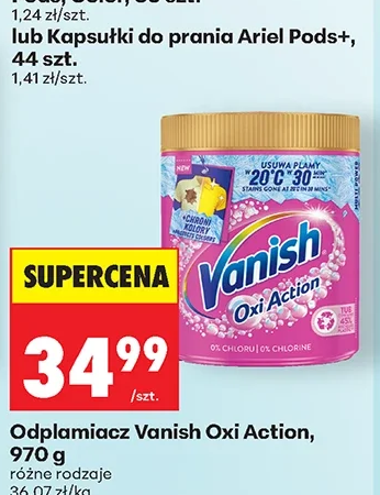 Vanish Odplamiacz Oxi Action 970 g