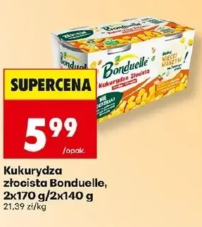 Bonduelle Kukurydza złocista 2 × 170 g