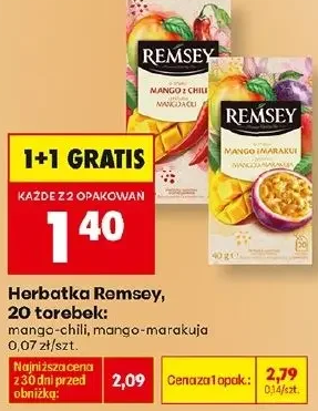 Remsey Herbata mango-chili 1 szt.