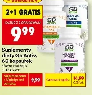 Go Active Suplementy diety 60 kaps.