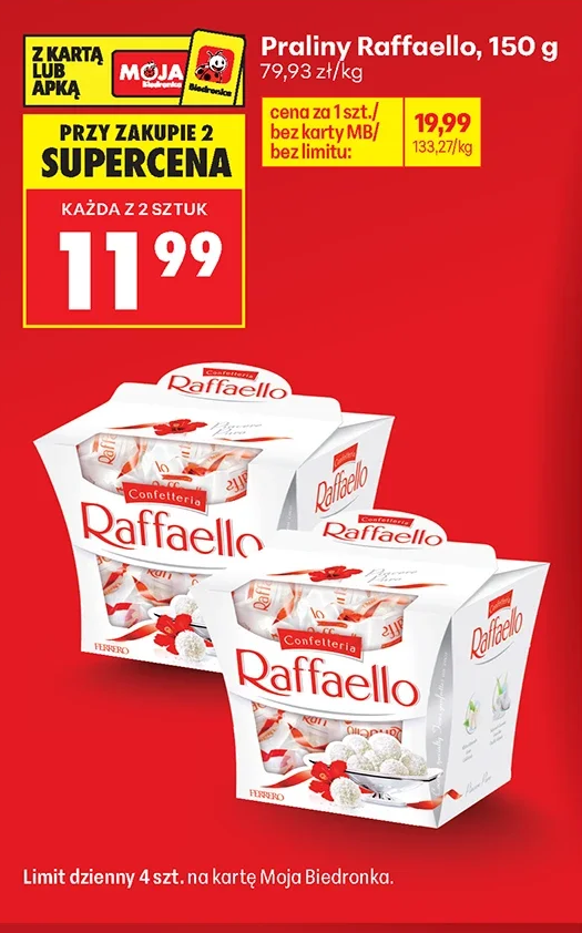 Raffaello Praliny 150 g