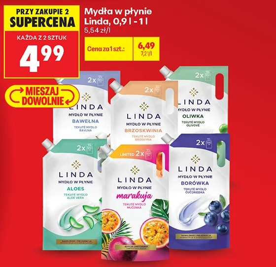 Linda Mydło w płynie 0,9 l