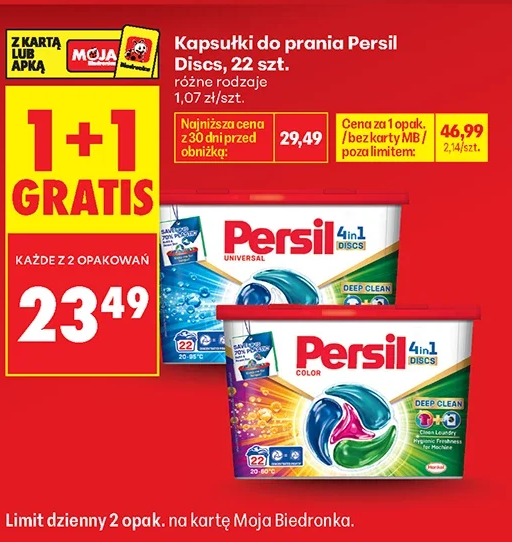 Persil Kapsułki do prania Discs 22 szt.