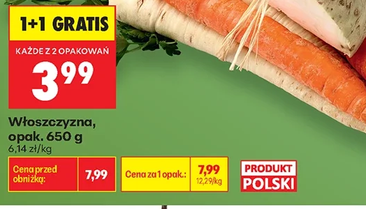 Włoszczyzna 650 g