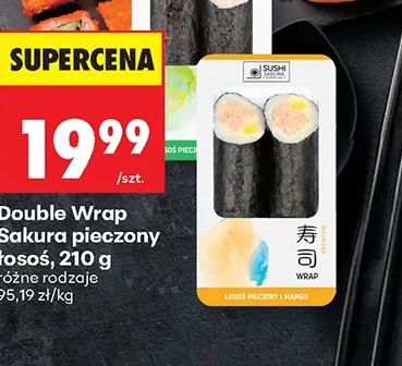 Sakura Double Wrap pieczony łosoś 210 g