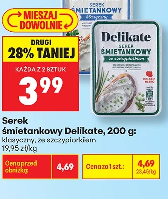 Delikate Serek śmietankowy 200 g