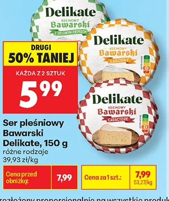 Delikate Ser pleśniowy Bawarski 150 g