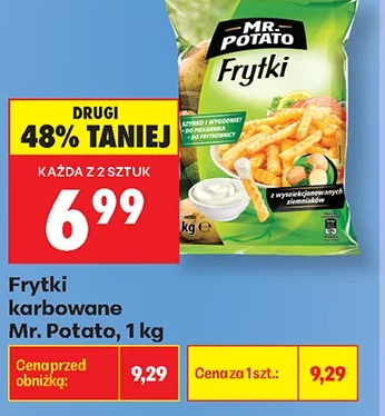 Mr. Potato Frytki karbowane 1 kg