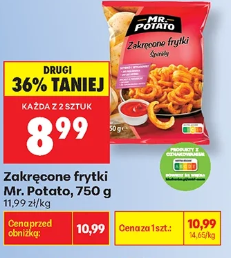 Mr. Potato Zakręcone frytki 750 g