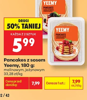 Yeemy Pancakes z sosem 180 g