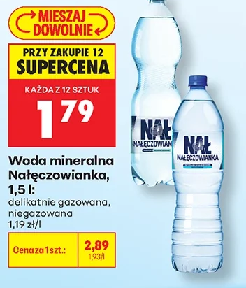 Nałęczowianka Woda mineralna 1,5 l