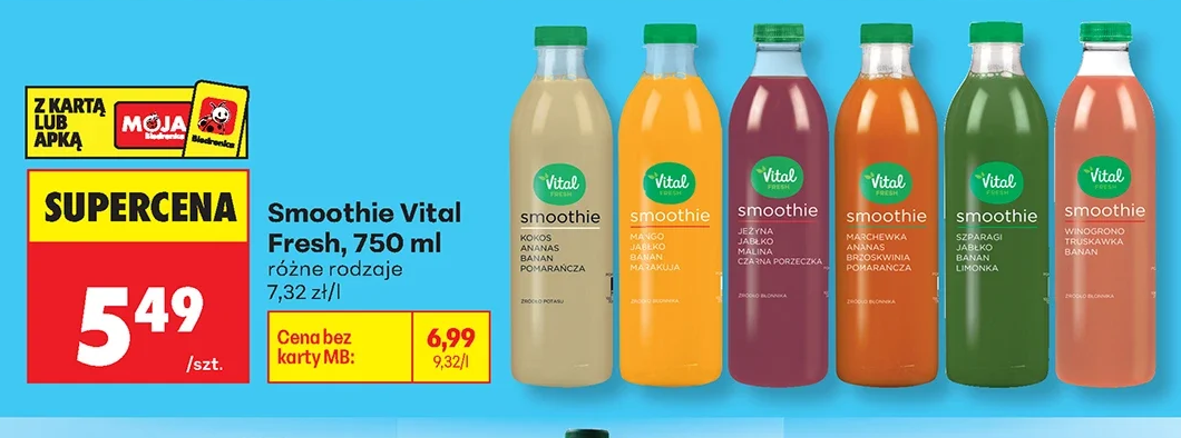 Vital Smoothie Fresh 750 ml