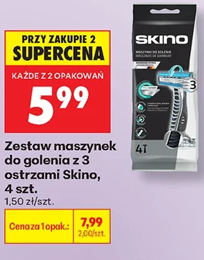 Skino Zestaw maszynek do golenia z 3 ostrzami 4 szt.