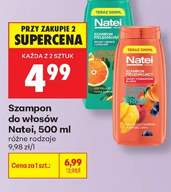 Natei Szampon do włosów 500 ml