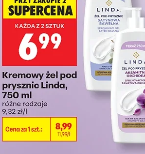 Linda Kremowy żel pod prysznic 750 ml
