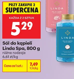 Linda Sól do kąpieli Spa 800 g