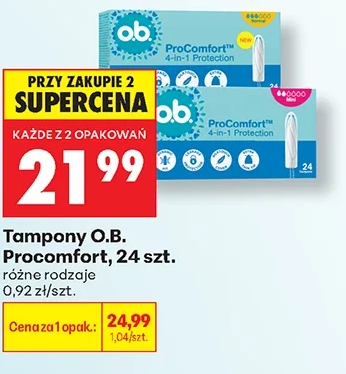 O.B. Tampony ProComfort 24 szt.