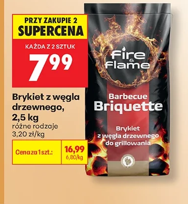 Brykiet węgla drzewnego 2,5 kg