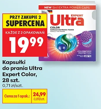 Ultra Kapsułki do prania Expert Color 28 szt.