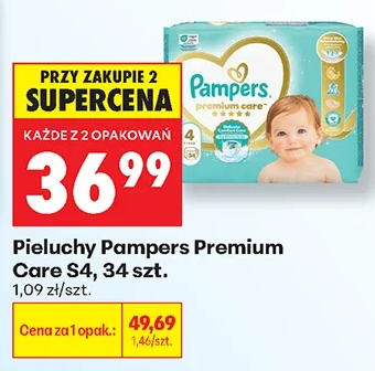 Pampers Pieluchy Premium Care S4 34 szt.