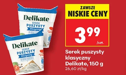 Delikate Serek puszysty klasyczny 150 g