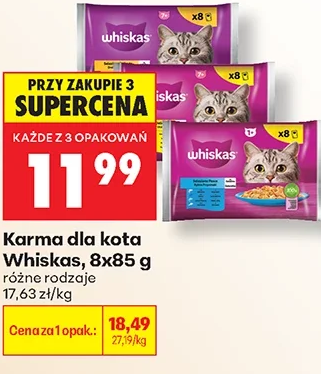 Whiskas Karma dla kota 8 × 85 g