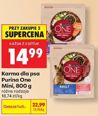 Purina One Karma dla psa Mini 800 g