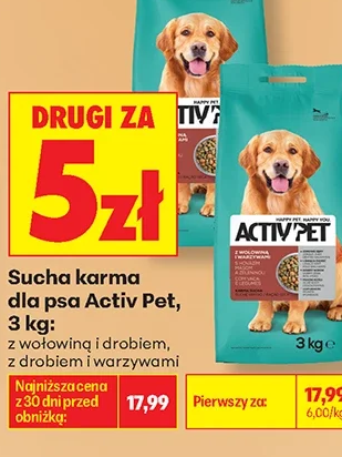 Activ’Pet Sucha karma dla psa 3 kg