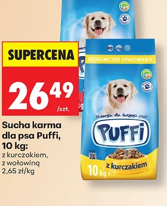 Puffi Sucha karma dla psa 10 kg