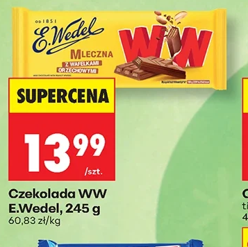 E.Wedel Czekolada WW 245 g