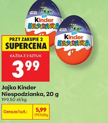 Kinder Jajko Niespodzianka 20 g