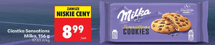 Milka Ciastka Sensations 156 g