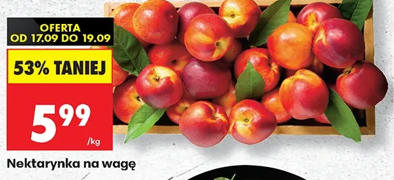 Nektarynki na wagę 1 kg