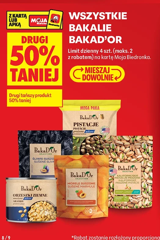Wszystkie bakalie BakaD'Or