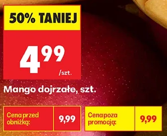 Mango dojrzałe, szt.